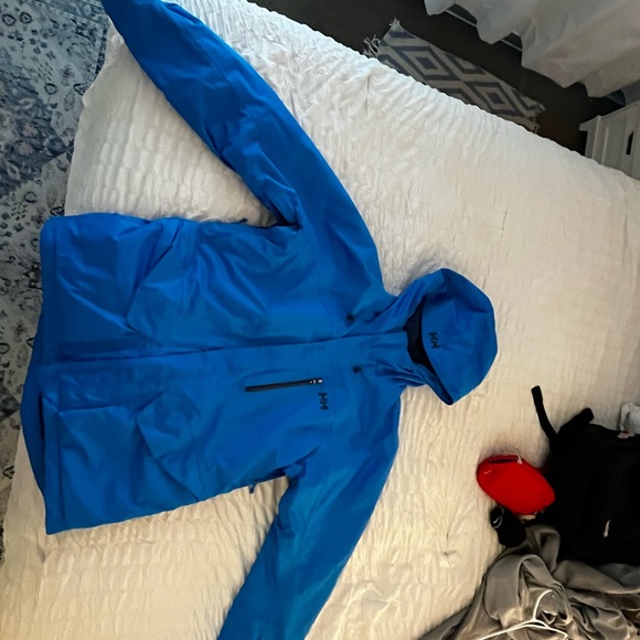 Blue Helly Hansen Hooded Jacket - Picture 3 of 4